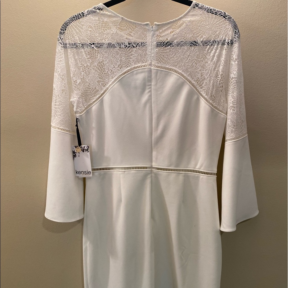 NWT! Kenzie Dress, white size 8